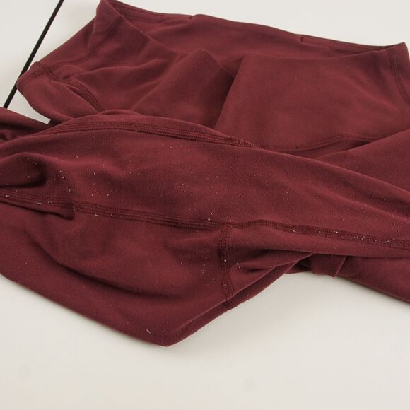 Lululemon Back in Action Garnet Red Jogger Womens Sz 4 W5AQIS - Picture 10 of 11